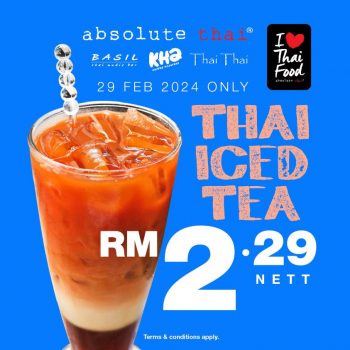 Absolute-Thai-Leap-Day-Special-350x350 - Beverages Food , Restaurant & Pub Johor Kedah Kelantan Kuala Lumpur Melaka Negeri Sembilan Pahang Penang Perak Perlis Promotions & Freebies Putrajaya Sabah Sarawak Selangor Terengganu 