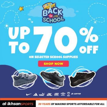 Al-Ikhsan-Sports-Back-To-School-Sale-350x350 - Fashion Accessories Fashion Lifestyle & Department Store Footwear Johor Kedah Kelantan Kuala Lumpur Melaka Negeri Sembilan Pahang Penang Perak Perlis Putrajaya Sabah Sarawak Selangor Terengganu Warehouse Sale & Clearance in Malaysia 