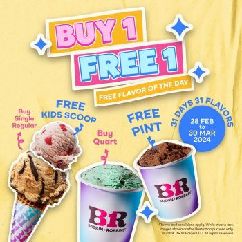 Baskin-Robbins-Buy-1-Free-1-Promo-at-Genting-Highlands-Premium-Outlets-350x350 - Food , Restaurant & Pub Ice Cream Pahang Promotions & Freebies 