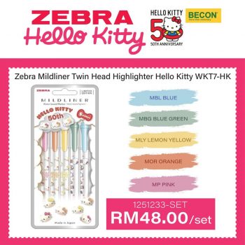 Becon-Stationery-Sanrio-Zebra-Promo-2-350x350 - Books & Magazines Promotions & Freebies Selangor Stationery 