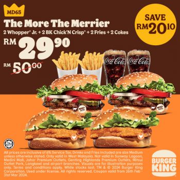 Burger-King-Coupon-Deals-1-350x350 - Burger Food , Restaurant & Pub Johor Kedah Kelantan Kuala Lumpur Melaka Negeri Sembilan Pahang Penang Perak Perlis Promotions & Freebies Putrajaya Sabah Sarawak Selangor Terengganu 