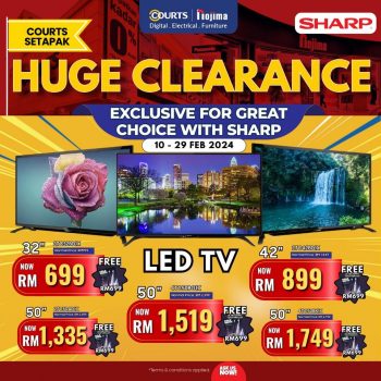 COURTS-Huge-Clearance-Sale-1-350x350 - Electronics & Computers Home Appliances Kitchen Appliances Kuala Lumpur Selangor Warehouse Sale & Clearance in Malaysia 