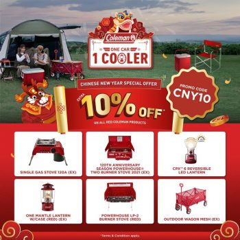 Coleman-Chinese-New-Year-Special-350x350 - Outdoor Sports Promotions & Freebies 