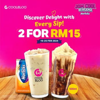 Coolblog-2-for-RM15-Promo-1-350x350 - Beverages Food , Restaurant & Pub Johor Kedah Kelantan Kuala Lumpur Melaka Negeri Sembilan Pahang Penang Perak Perlis Promotions & Freebies Putrajaya Sabah Sarawak Selangor Terengganu 