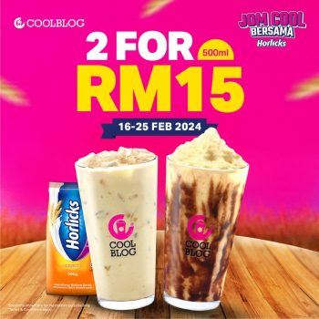 Coolblog-2-for-RM15-Promo-350x350 - Beverages Food , Restaurant & Pub Johor Kedah Kelantan Kuala Lumpur Melaka Negeri Sembilan Pahang Penang Perak Perlis Promotions & Freebies Putrajaya Sabah Sarawak Selangor Terengganu 