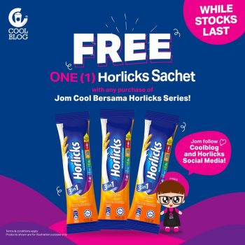 Coolblog-Free-Horlicks-sachet-Promo-350x350 - Beverages Food , Restaurant & Pub Johor Kedah Kelantan Kuala Lumpur Melaka Negeri Sembilan Pahang Penang Perak Perlis Promotions & Freebies Putrajaya Sabah Sarawak Selangor Terengganu 