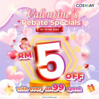 Cosway-Valentines-Rebate-Promotion-350x350 - Fashion Lifestyle & Department Store Johor Kedah Kelantan Kuala Lumpur Melaka Negeri Sembilan Pahang Penang Perak Perlis Promotions & Freebies Putrajaya Sabah Sarawak Selangor Terengganu 