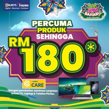 Courts-Malaysia-Siap-Serba-Baharu-350x350 - Electronics & Computers Home Appliances IT Gadgets Accessories Johor Kedah Kelantan Kuala Lumpur Melaka Negeri Sembilan Pahang Penang Perak Perlis Promotions & Freebies Putrajaya Sabah Sarawak Selangor Terengganu 