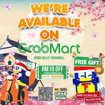 DON-DON-DONKI-GrabMart-Deals-at-Mid-Valley-Megamall-350x350 - Beverages Food , Restaurant & Pub Kuala Lumpur Promotions & Freebies Selangor 