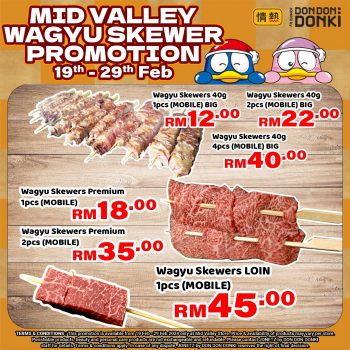 DON-DON-DONKI-Wagyu-Skewer-Promo-350x350 - Food , Restaurant & Pub Kuala Lumpur Promotions & Freebies Selangor 