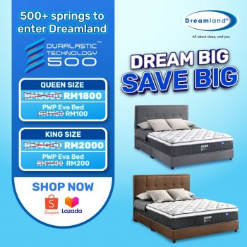 Dreamland-Special-Deal-350x350 - Beddings Home & Garden & Tools Johor Kedah Kelantan Kuala Lumpur Mattress Melaka Negeri Sembilan Online Store Pahang Penang Perak Perlis Promotions & Freebies Putrajaya Sabah Sarawak Selangor Terengganu 