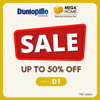 Dunlopillo-Special-Sale-at-MegaHome-@-SPICE-Arena-1-350x350 - Beddings Home & Garden & Tools Malaysia Sales Mattress Penang 