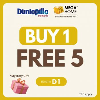 Dunlopillo-Special-Sale-at-MegaHome-@-SPICE-Arena-2-350x350 - Beddings Home & Garden & Tools Malaysia Sales Mattress Penang 