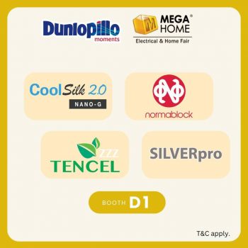 Dunlopillo-Special-Sale-at-MegaHome-@-SPICE-Arena-3-350x350 - Beddings Home & Garden & Tools Malaysia Sales Mattress Penang 
