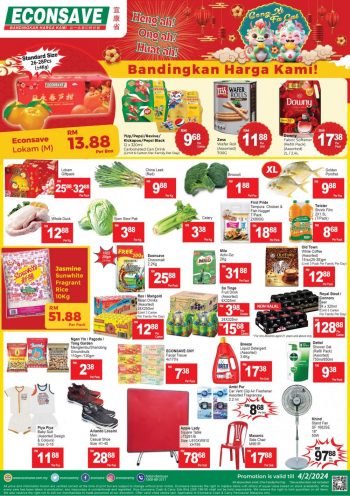 Econsave-CNY-Weekend-Promotion-350x496 - Johor Kedah Kelantan Kuala Lumpur Melaka Negeri Sembilan Pahang Penang Perak Perlis Promotions & Freebies Putrajaya Selangor Supermarket & Hypermarket Terengganu 
