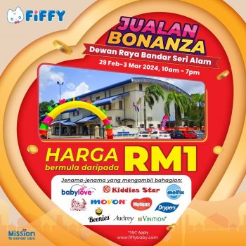 Fiffybaby-Jualan-Bonanza-17-350x350 - Baby & Kids & Parenting Babycare Johor Warehouse Sale & Clearance in Malaysia 