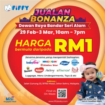 Fiffybaby-Jualan-Bonanza-350x350 - Baby & Kids & Toys Babycare Children Fashion Johor Warehouse Sale & Clearance in Malaysia 