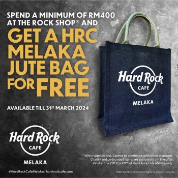 Hard-Rock-Cafe-Free-Merchandise-Promo-350x350 - Food , Restaurant & Pub Melaka Promotions & Freebies 