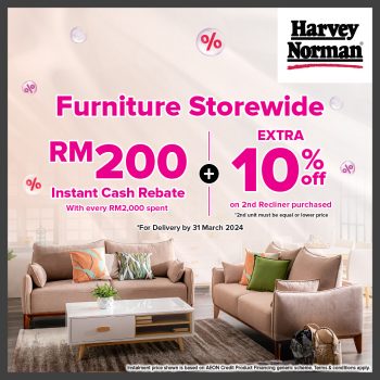 Harvey-Norman-Furniture-Storewide-Sale-350x350 - Furniture Home & Garden & Tools Home Decor Johor Kedah Kelantan Kuala Lumpur Malaysia Sales Melaka Negeri Sembilan Pahang Penang Perak Perlis Putrajaya Sabah Sarawak Selangor Terengganu 