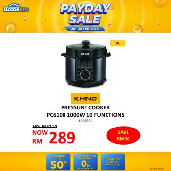 HomePro-Payday-Sale-21-350x350 - Electronics & Computers Home Appliances Johor Kedah Kelantan Kitchen Appliances Kuala Lumpur Malaysia Sales Melaka Negeri Sembilan Online Store Pahang Penang Perak Perlis Putrajaya Sabah Sarawak Selangor Terengganu 