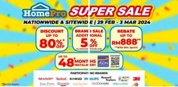 HomePro-Super-Sale-2024-350x171 - Electronics & Computers Home Appliances Johor Kedah Kelantan Kitchen Appliances Kuala Lumpur Malaysia Sales Melaka Negeri Sembilan Pahang Penang Perak Perlis Putrajaya Selangor 