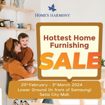 Homes-Harmony-Hottest-Home-Furnishing-Sale-1-350x350 - Beddings Furniture Home & Garden & Tools Home Decor Malaysia Sales Selangor 
