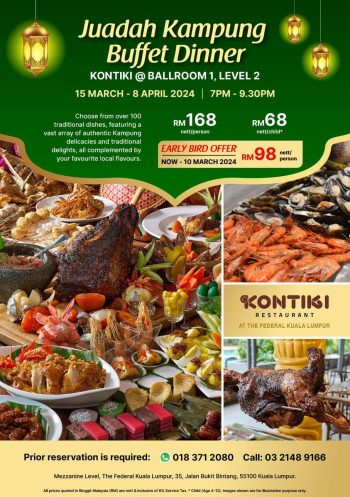 Hotel-Capitol-Juadah-Kampung-Buffet-Dinner-Special-350x497 - Buffet Food , Restaurant & Pub Kuala Lumpur Promotions & Freebies Selangor 