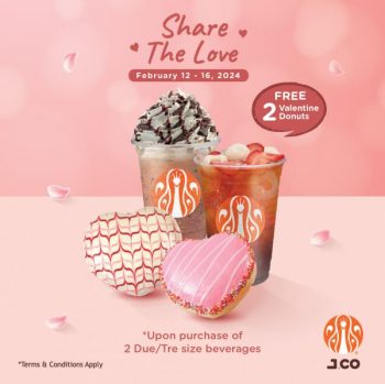 J.CO-Free-Valentine-Donuts-Promo-350x349 - Food , Restaurant & Pub Johor Kedah Kelantan Kuala Lumpur Melaka Negeri Sembilan Pahang Penang Perak Perlis Promotions & Freebies Putrajaya Sabah Sarawak Selangor Terengganu 