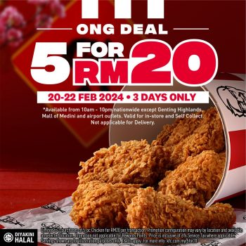 KFC-ONG-Deal-350x350 - Food , Restaurant & Pub Johor Kedah Kelantan Kuala Lumpur Melaka Negeri Sembilan Pahang Penang Perak Perlis Promotions & Freebies Putrajaya Sabah Sarawak Selangor Terengganu 