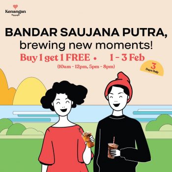Kenangan-Coffee-Buy-1-Get-1-Free-Deal-350x350 - Beverages Food , Restaurant & Pub Promotions & Freebies Selangor 
