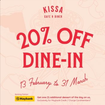 Kissa-Cafe-Diner-Opening-Promotion-350x350 - Food , Restaurant & Pub Kuala Lumpur Promotions & Freebies Selangor 