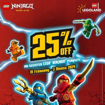 LEGOLAND-25-OFF-LEGO-NINJAGO-Playsets-Promotion-350x350 - Baby & Kids & Toys Johor Kedah Kelantan Kuala Lumpur Melaka Negeri Sembilan Online Store Pahang Penang Perak Perlis Promotions & Freebies Putrajaya Sabah Sarawak Selangor Terengganu Toys 