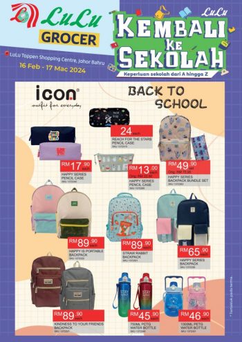 LuLu-Back-To-School-Promotion-at-Toppen-Shopping-Centre-350x495 - Johor Promotions & Freebies Supermarket & Hypermarket 