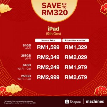 Machines-Shopee-Mid-Month-Madness-Sale-9-350x350 - Electronics & Computers IT Gadgets Accessories Johor Kedah Kelantan Kuala Lumpur Malaysia Sales Melaka Mobile Phone Negeri Sembilan Pahang Penang Perak Perlis Putrajaya Sabah Sarawak Selangor Tablets Terengganu 