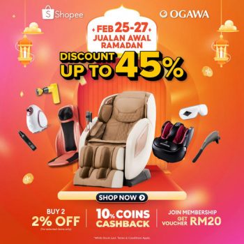 OGAWA-Shopee-Ramadan-Early-Sale-350x350 - Beauty & Health Johor Kedah Kelantan Kuala Lumpur Malaysia Sales Massage Melaka Negeri Sembilan Online Store Pahang Penang Perak Perlis Putrajaya Sabah Sarawak Selangor Terengganu 