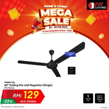 One-Living-Home-Living-Mega-Sale-2-350x350 - Electronics & Computers Home Appliances IT Gadgets Accessories Kitchen Appliances Warehouse Sale & Clearance in Malaysia 