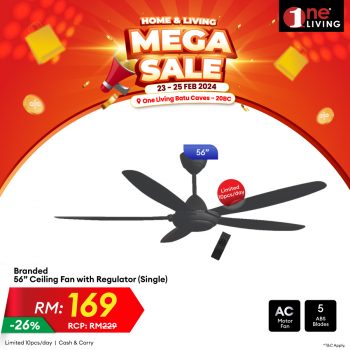 One-Living-Home-Living-Mega-Sale-21-350x350 - Electronics & Computers Home Appliances IT Gadgets Accessories Kitchen Appliances Warehouse Sale & Clearance in Malaysia 