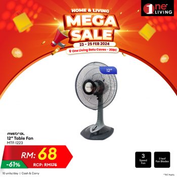 One-Living-Home-Living-Mega-Sale-7-350x350 - Electronics & Computers Home Appliances IT Gadgets Accessories Kitchen Appliances Warehouse Sale & Clearance in Malaysia 