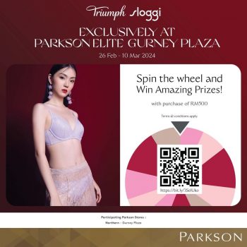 Parkson-Triump-Sloggi-Promo-1-350x350 - Fashion Lifestyle & Department Store Lingerie Penang Promotions & Freebies Underwear 