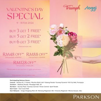 Parkson-Valentines-Day-Special-350x350 - Fashion Lifestyle & Department Store Johor Kedah Kelantan Kuala Lumpur Lingerie Melaka Negeri Sembilan Pahang Penang Perak Perlis Promotions & Freebies Putrajaya Sabah Sarawak Selangor Terengganu Underwear 