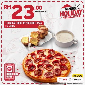 Pizza-Hut-School-Holiday-Everyday-Deals-350x350 - Food , Restaurant & Pub Johor Kedah Kelantan Kuala Lumpur Melaka Negeri Sembilan Pahang Penang Perak Perlis Pizza Promotions & Freebies Putrajaya Sabah Sarawak Selangor Terengganu 