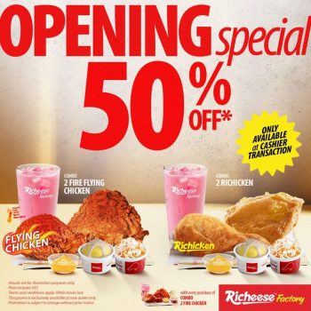 Richeese-Opening-Free-Famous-Fire-Chicken-Giveaway-at-Paradigm-Mall-2-350x350 - Food , Restaurant & Pub Promotions & Freebies Selangor 