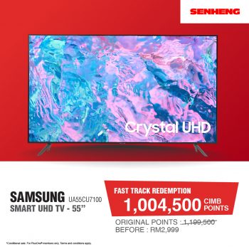 SENHENG-CIMB-Bonus-Points-Promo-8-1-350x350 - Audio System & Visual System Electronics & Computers IT Gadgets Accessories Johor Kedah Kelantan Kuala Lumpur Melaka Negeri Sembilan Pahang Penang Perak Perlis Promotions & Freebies Putrajaya Sabah Sarawak Selangor Terengganu 