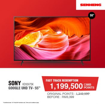 SENHENG-CIMB-Bonus-Points-Promo-9-1-350x350 - Audio System & Visual System Electronics & Computers IT Gadgets Accessories Johor Kedah Kelantan Kuala Lumpur Melaka Negeri Sembilan Pahang Penang Perak Perlis Promotions & Freebies Putrajaya Sabah Sarawak Selangor Terengganu 