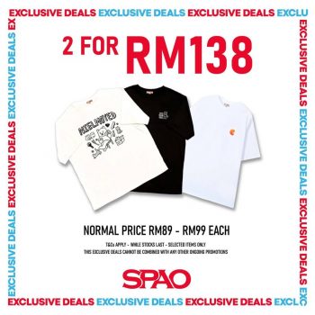 SPAO-Exclusive-Deals-350x350 - Apparels Fashion Accessories Fashion Lifestyle & Department Store Johor Kedah Kelantan Kuala Lumpur Melaka Negeri Sembilan Pahang Penang Perak Perlis Promotions & Freebies Putrajaya Sabah Sarawak Selangor Terengganu 