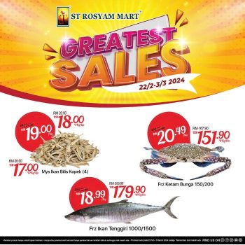 ST-Rosyam-Mart-Greatest-Sale-Promotion-350x350 - Johor Kedah Kelantan Kuala Lumpur Melaka Negeri Sembilan Pahang Penang Perak Perlis Promotions & Freebies Putrajaya Sabah Sarawak Selangor Supermarket & Hypermarket Terengganu 