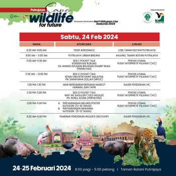 Save-Wildlife-For-Future-2024-at-the-Putrajaya-Botanical-Garden-1-350x350 - Promotions & Freebies Putrajaya Sports,Leisure & Travel 