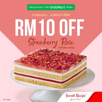 Secret-Recipe-RM10-off-for-GrabMart-Users-350x350 - Food , Restaurant & Pub Johor Kedah Kelantan Kuala Lumpur Melaka Negeri Sembilan Online Store Pahang Penang Perak Perlis Promotions & Freebies Putrajaya Sabah Sarawak Selangor Terengganu 
