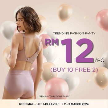 Sorella-Grand-Opening-at-KTCC-Mall-5-350x350 - Fashion Lifestyle & Department Store Lingerie Promotions & Freebies Terengganu Underwear 