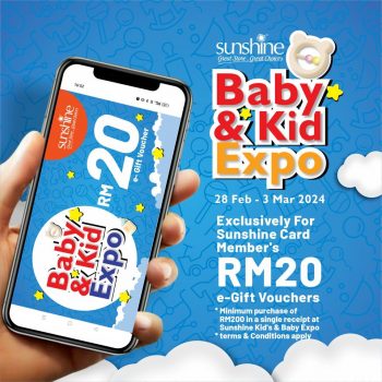 Sunshine-Baby-Kid-Expo-1-350x350 - Events & Fairs Penang Supermarket & Hypermarket 
